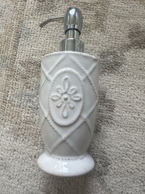 Juliska soap/lotion dispenser